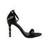 Menbur Heel Mh 126 With Gold Snake Black/Gold