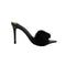 Menbur Heel Mh139  Open Toe Fur Black