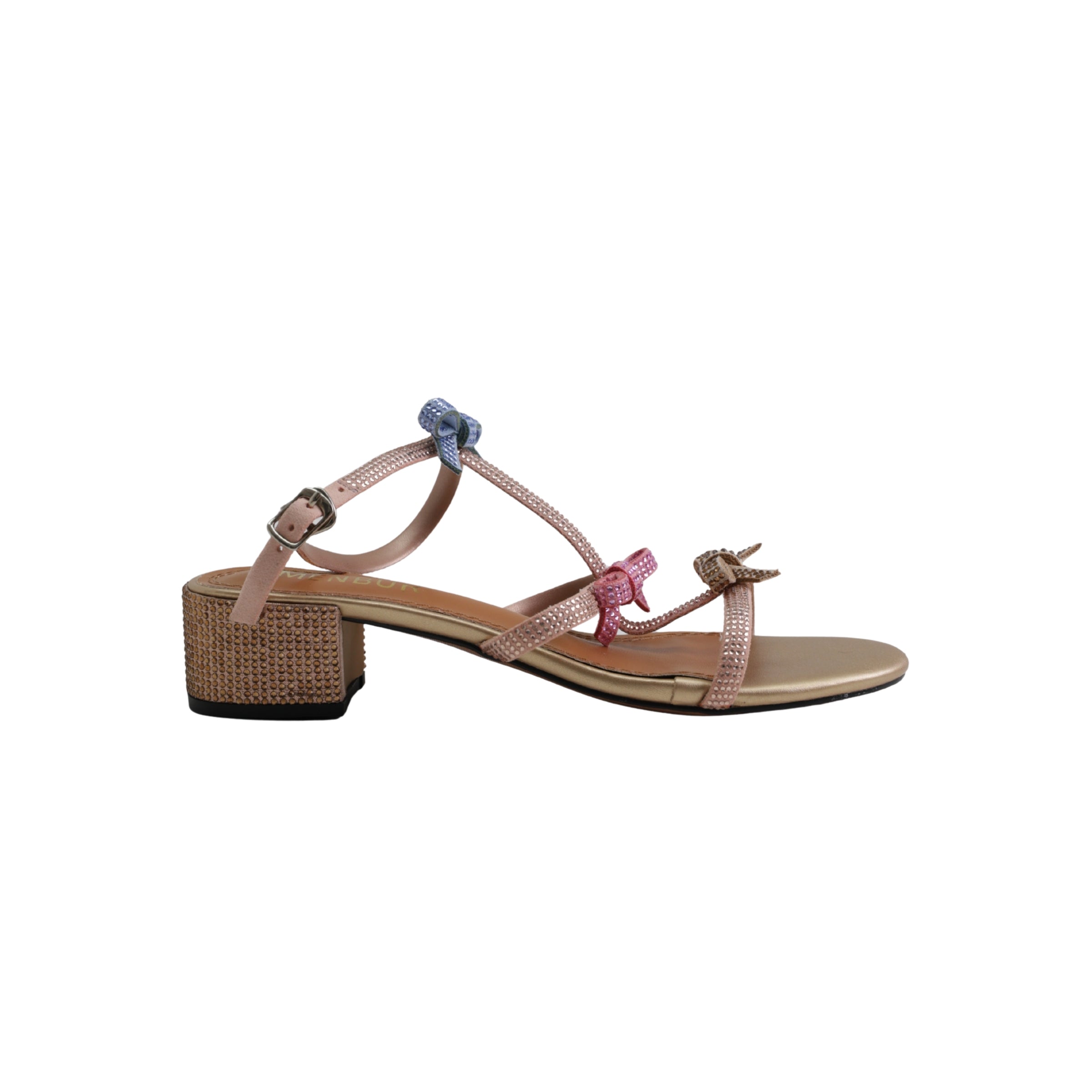 Menbur Wedge Heel Mh134 Gold
