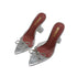 Menbur Heel Bow Mh133  Silver