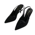 Menbur Heel Mh135 Black Studs Allover