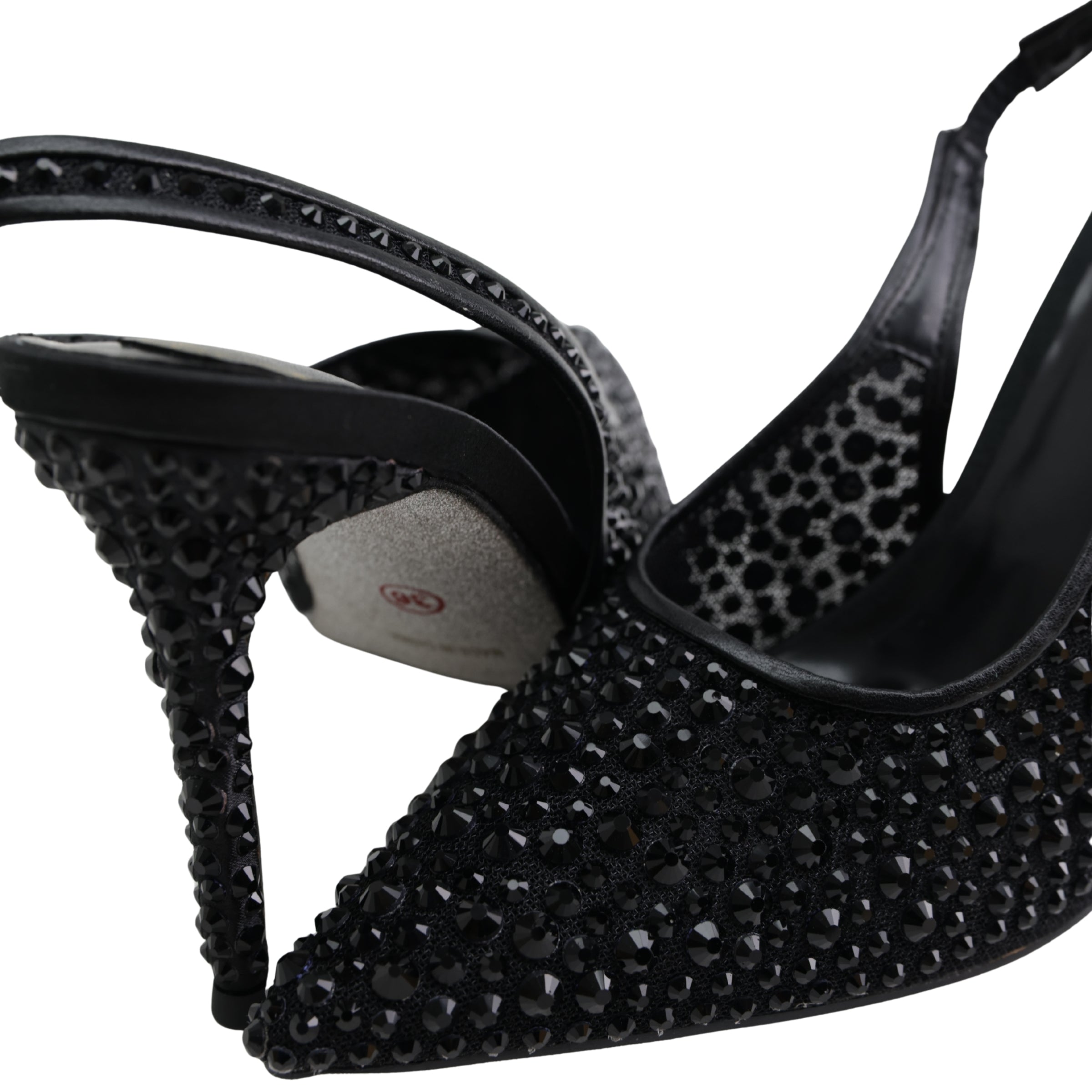 Menbur Heel Mh135 Black Studs Allover