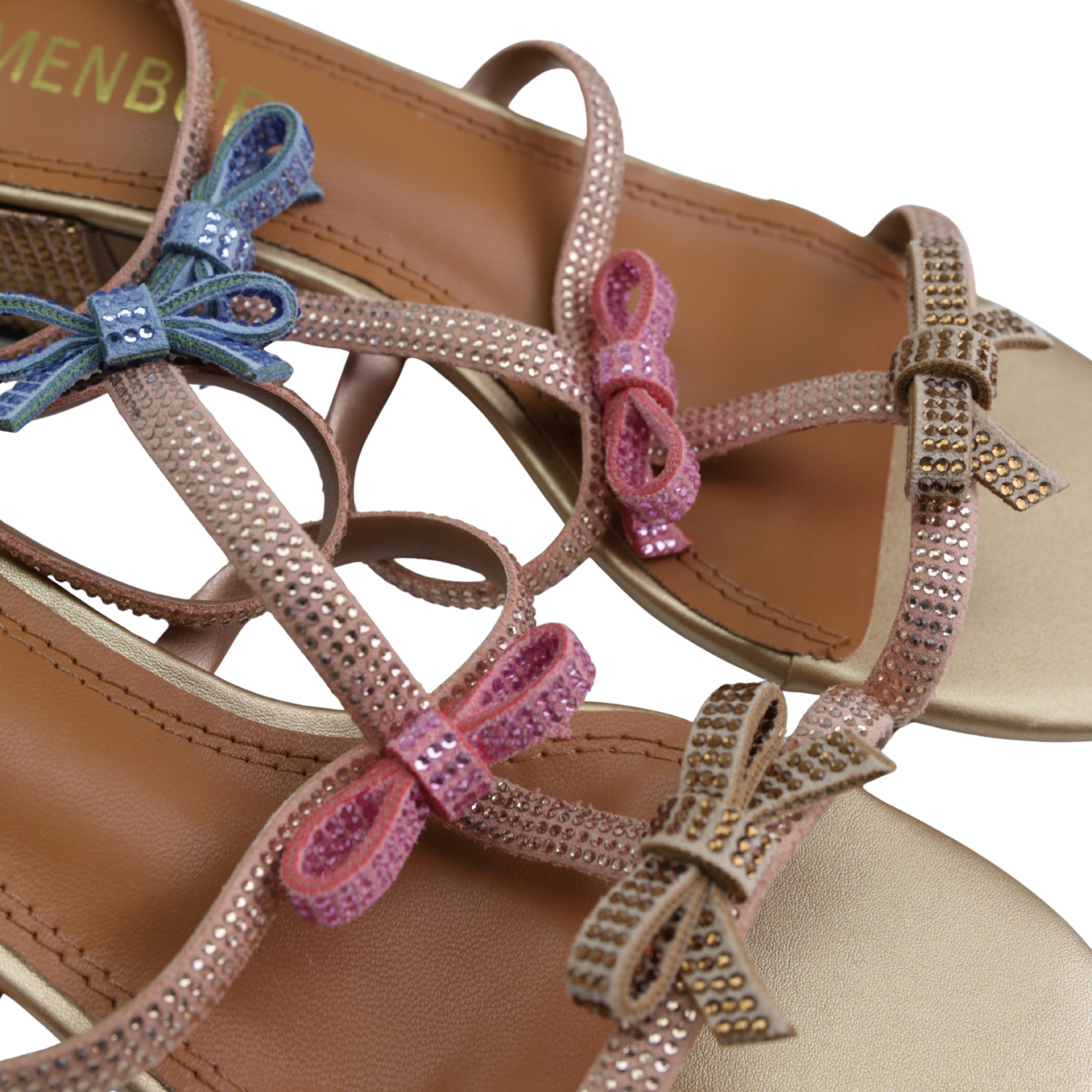 Menbur Wedge Heel Mh134 Gold