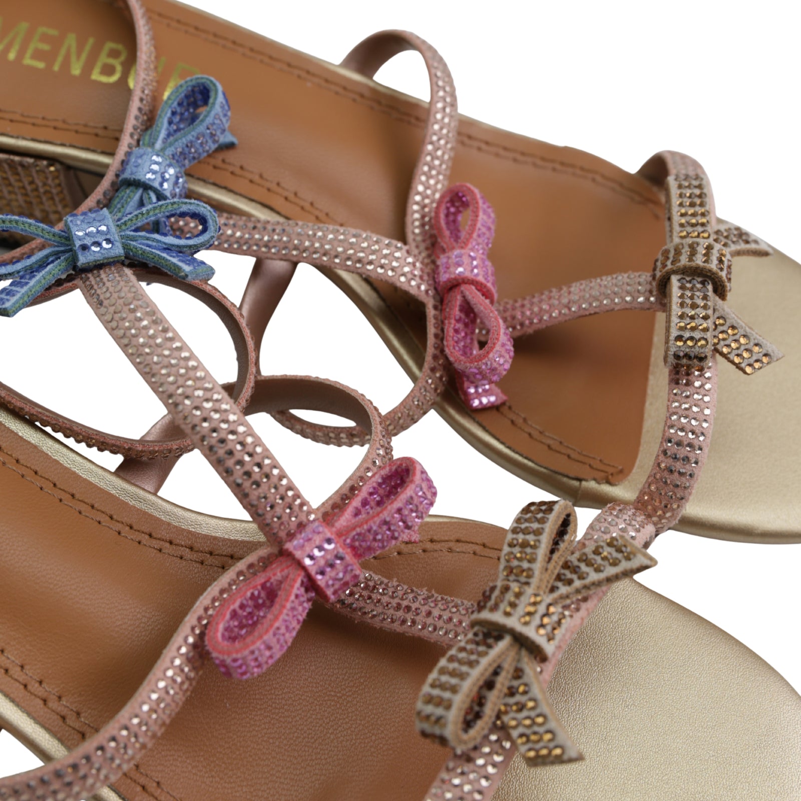 Menbur Wedge Heel Mh134 Gold