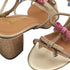 Menbur Heel Mh129  Bow  Gold/Pink/Blue